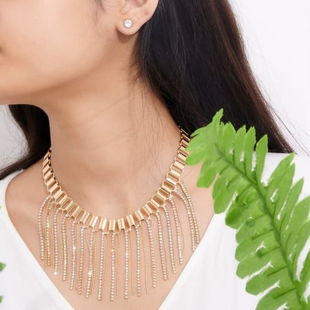 مجوهرات الأزياء قلادة جوهرة