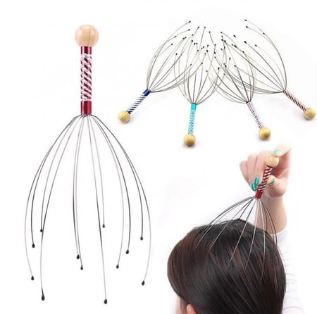 أداة تدليك ومساج فروة الرأس | 2 قطعة