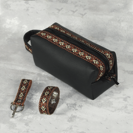 طقم حقيبة وبلك (إسوارة )+ علاقة مفاتيح