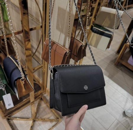 حقيبة tory burch أسود