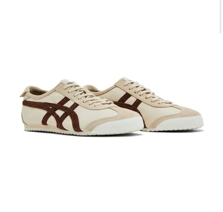 Onitsuka Tiger MEXICO 66 sneake تايقر البني المحروق (ماستر)