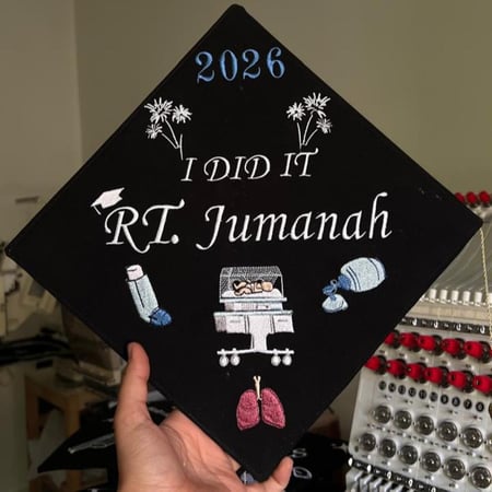 قبعة تخرج جومانه