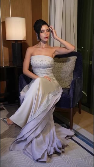 فستان سهرة فخم