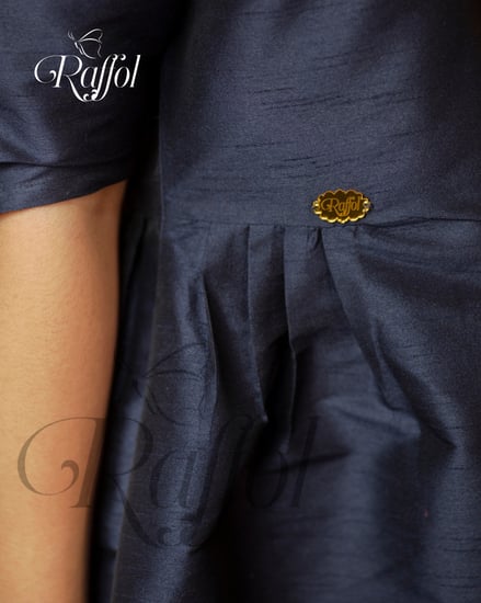 فستان بجاكيت كحلي