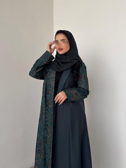 عباية moon جوبير مع كريب