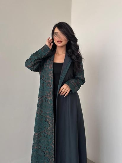 عباية moon جوبير مع كريب