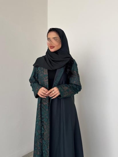 عباية moon جوبير مع كريب