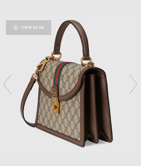 OPHIDIA MEDIUM TOP HANDLE BAG