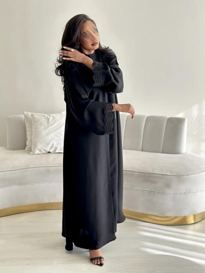 عباية كلفة دانتيل