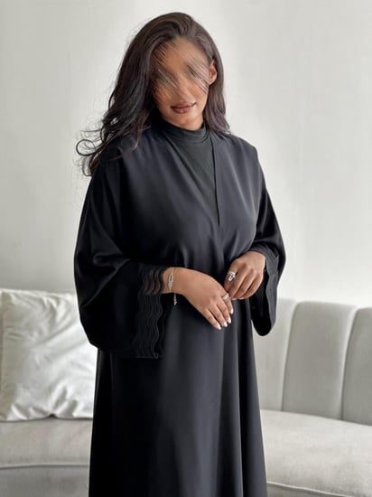 عباية كلفة دانتيل