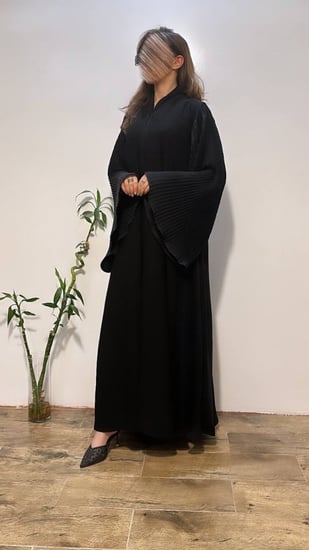 عباية قماش كريب