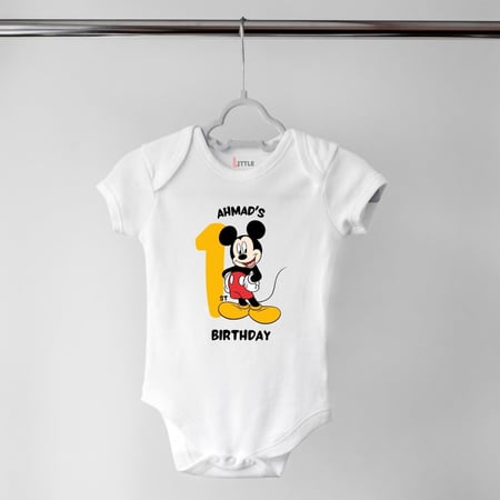 1st Birthday - Mickey Mouse