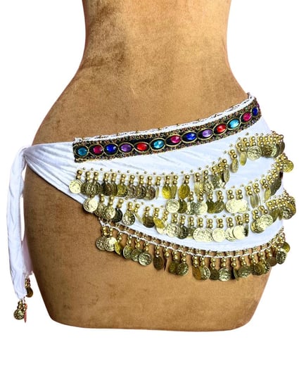 حزام رقص ذهبي