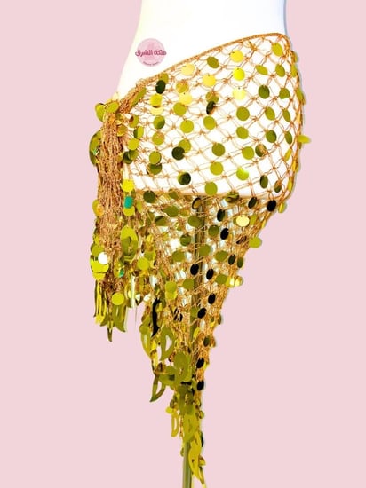 احصلي على حزام رقص حياكة يدوية فخم - احزمة رقص شرقي