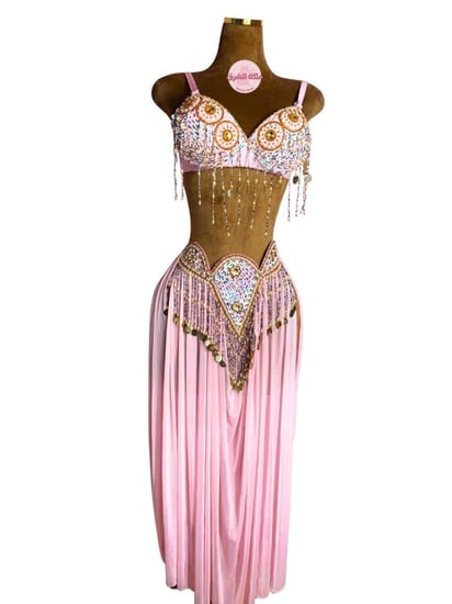 بدلة رقص زهري