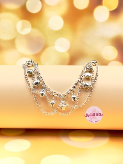 باقة الملكة دينا الشربيني (فضي) (4 قطع)