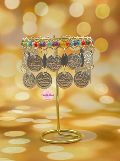 خلخال خان الخليل (دورين) (فضي ملوّن 2)