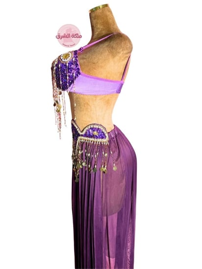 بدلة رقص الملكة كاراميلا (بنفسجي)