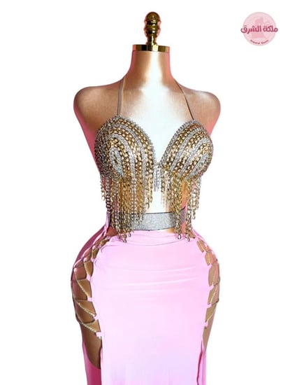 بدلة رقص الملكة مارشميلا (وردي)