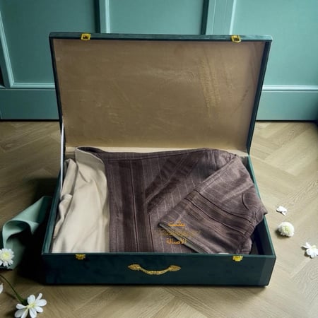 فروه وجهين كشميري مقلم وساده