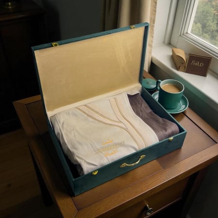 فروه وجهين كشميري مقلم وساده