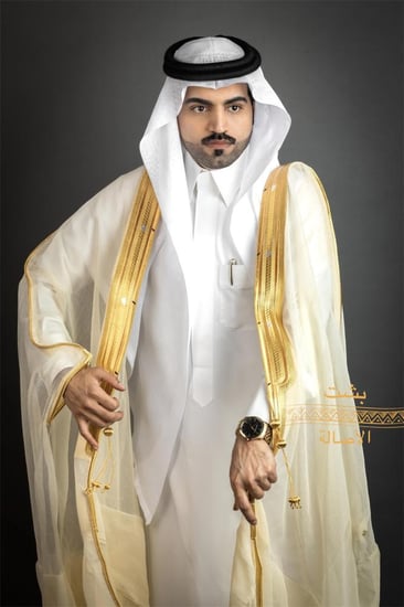 البشت  النجفي دقه ملكي الليموني