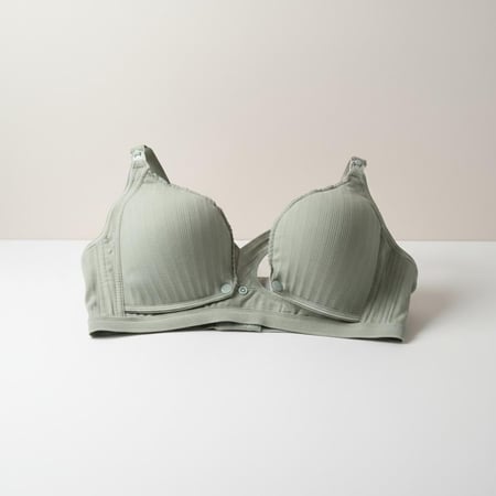 حمالة صدر للرضاعة قطن 95%