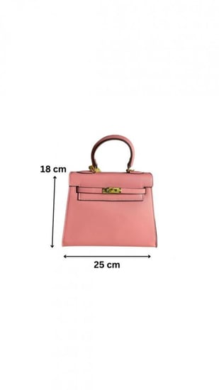 Large handbag | Rose pink “ hardware gold”