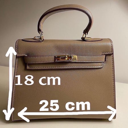 Large handbag | “Khaki” hardwaregold