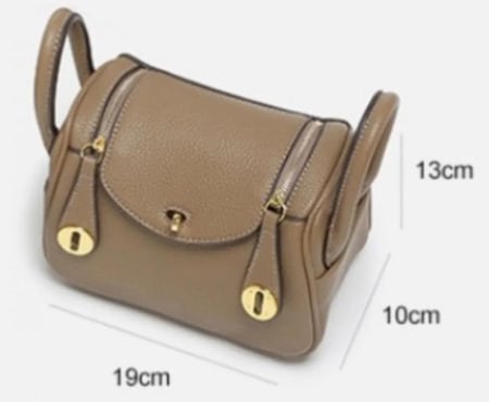 حقيبة كروس |19cm  كاكي حجم صغير S