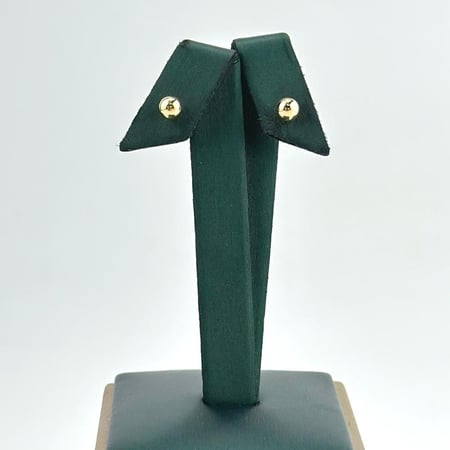 حلق ذهب أصفر عيار 18 من مجوهرات الشلوي