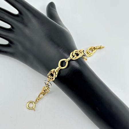 اسوارة ذهب مكس عيار 18 من مجوهرات الشلوي