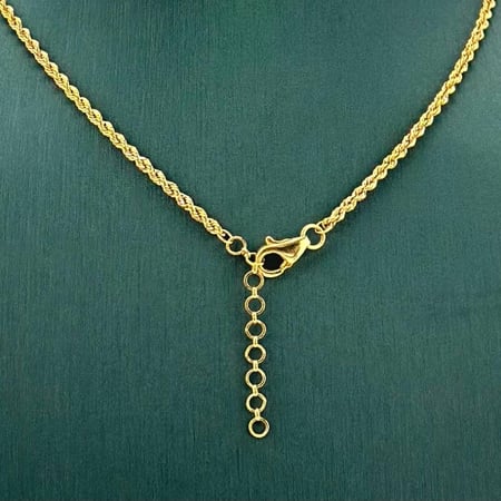 عقد ذهب اصفر عيار 21 من مجوهرات الشلوي