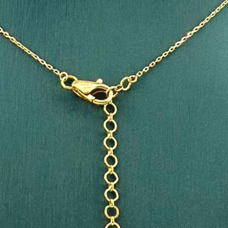سلسال ذهب أصفر عيار 21 من مجوهرات الشلوي
