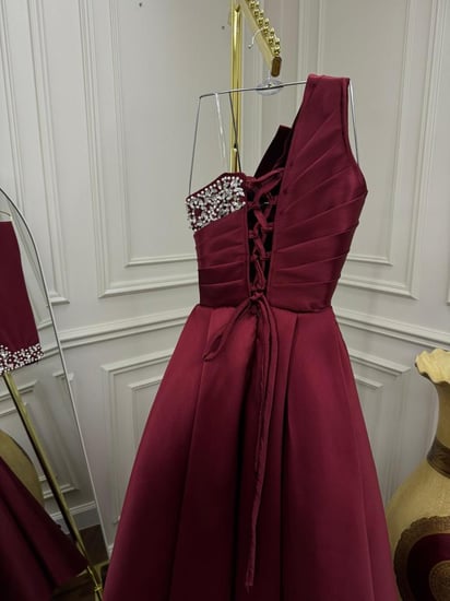 فستان عودي سهرة