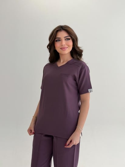 سكراب طبي نسائي لون لحمي