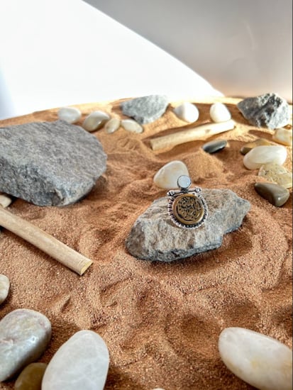 كولكشن الفضة العربية | خاتم «فالله خير حافظ» – فضة 925 Arabic Silver Collection | “For Allah Is the Best Guardian” Ring – 925 Silver