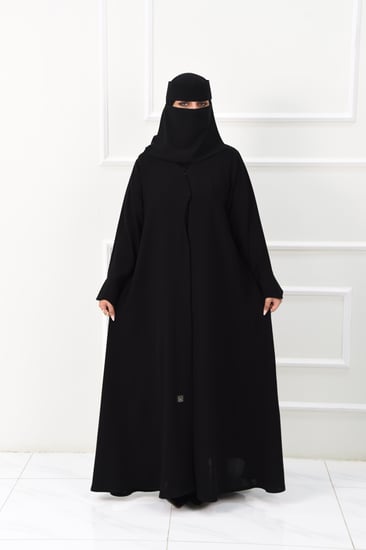 عباية سوداء سادة