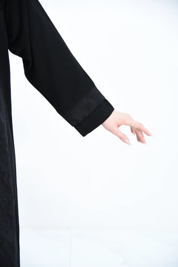 عباية ملكي كاجوال بتفاصيل جاكار تركي