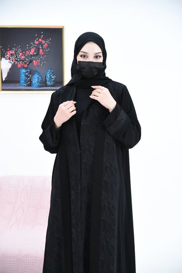 عباية ملكي كاجوال بتفاصيل جاكار تركي