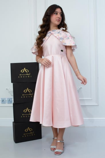 فستان سهرة مخمل كوري