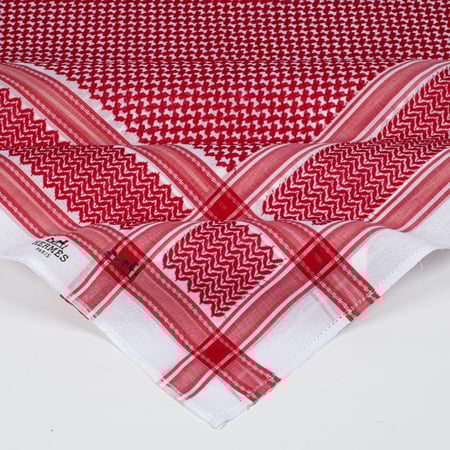 شماغ هيرمز احمر غامق