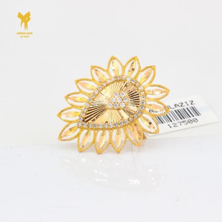 خاتم ذهب عيار 21