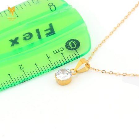 تعليقة ذهب مع السلسال عيار 18