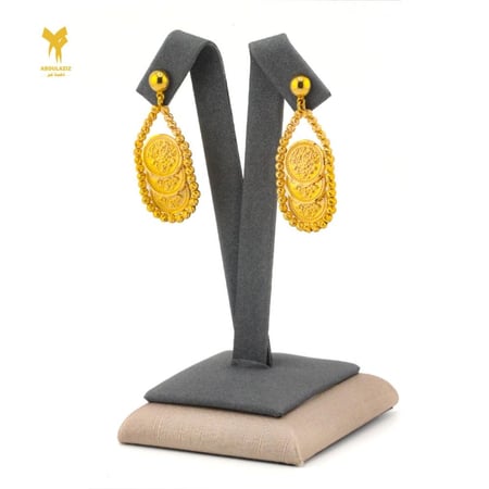 طقم ذهب عيار 21