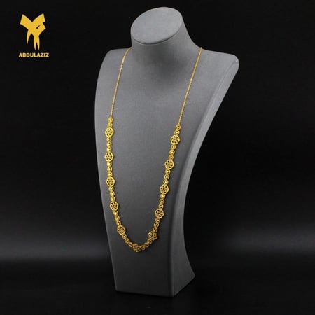 عقد سبحة ذهب عيار 21