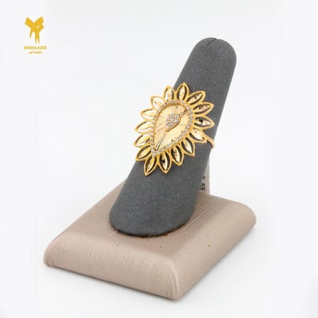 خاتم ذهب عيار 21