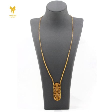 طقم ذهب عيار 21