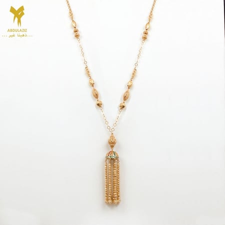 سبحة ذهب عيار 21