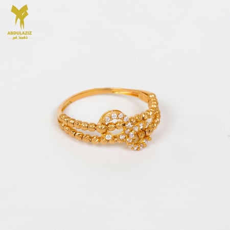 خاتم ذهب عيار 21